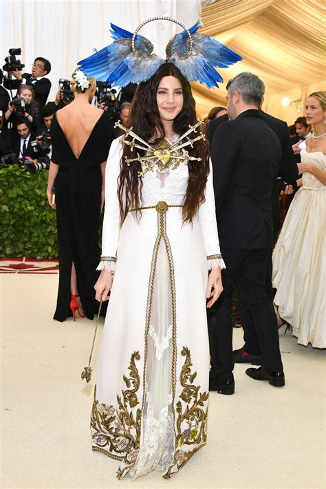 lana del rey gucci met gala|lana del rey gucci dress.